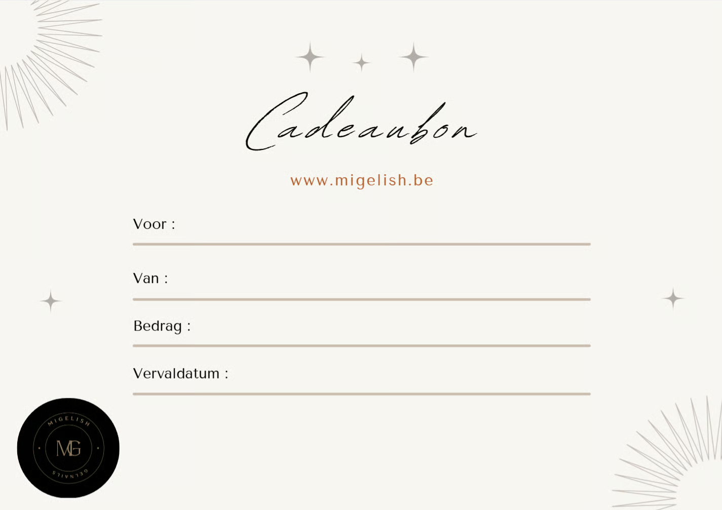 Cadeaubon